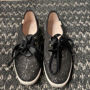 Kate spade special edition sparkly black keds.